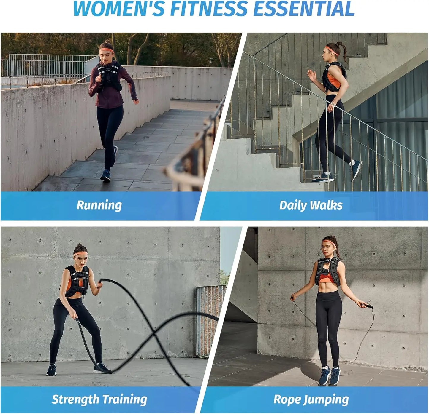 【Summersale】Zelus Weighted Vests,6/8/12/16/20/25/30Lb Rucking Vest with Detachable Phone Pouch&Reflective Stripes&Adjustable Straps|Exercise Equipment & Workout Enhancer for Motivational Walking,Strength Training,Running #Tiktokshopdealsforyoudays