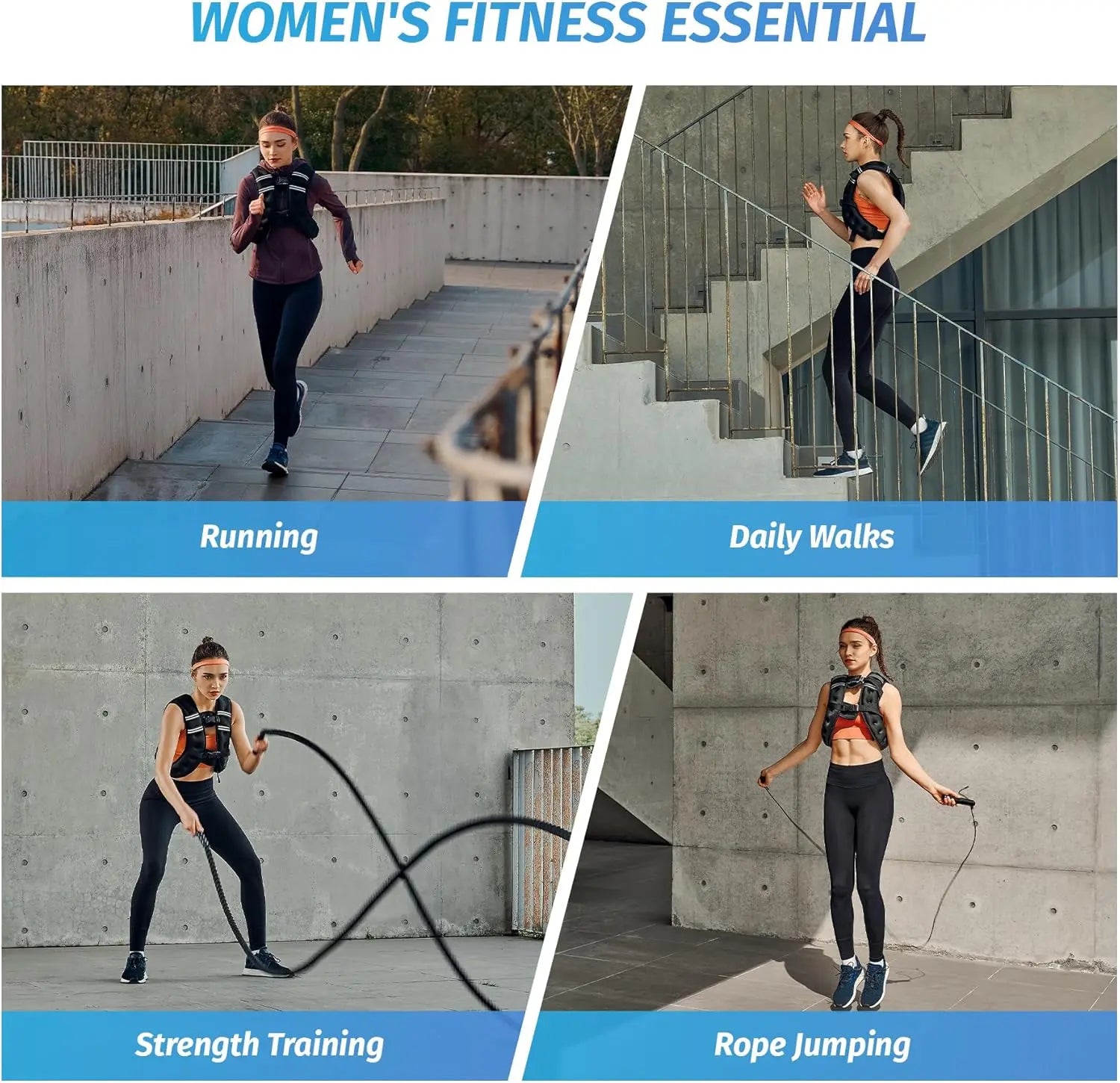 【Summersale】Zelus Weighted Vests,6/8/12/16/20/25/30Lb Rucking Vest with Detachable Phone Pouch&Reflective Stripes&Adjustable Straps|Exercise Equipment & Workout Enhancer for Motivational Walking,Strength Training,Running #Tiktokshopdealsforyoudays