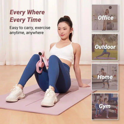 Women'S Multifunctional Thigh Trainer - Ergonomic, Durable Daily Fitness Exercise Equipment for Inner Thighs, Arms, Glutes - Portable at Home Gym Equipment, Muscle Exercise, Home Workout Gear