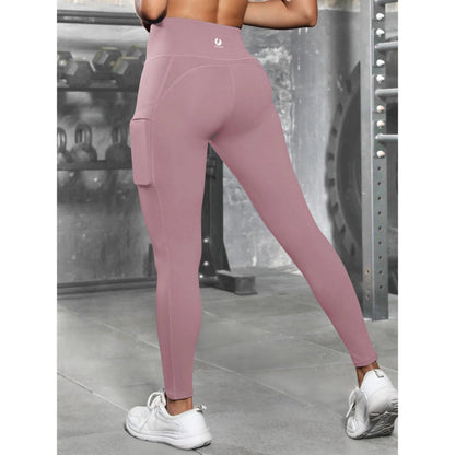 ICTIVE High Rise Leggings for Women, Tight-Fit Athleisure Wear with Pockets for Womens Fitness & Yoga Workouts, Gymwear Activewear, Gym Yoga Clothing